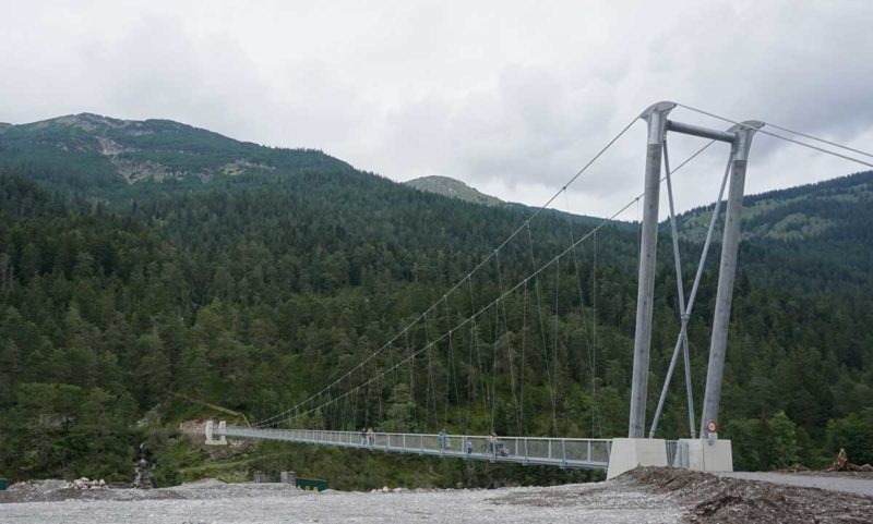 Hängebrücke Forchach